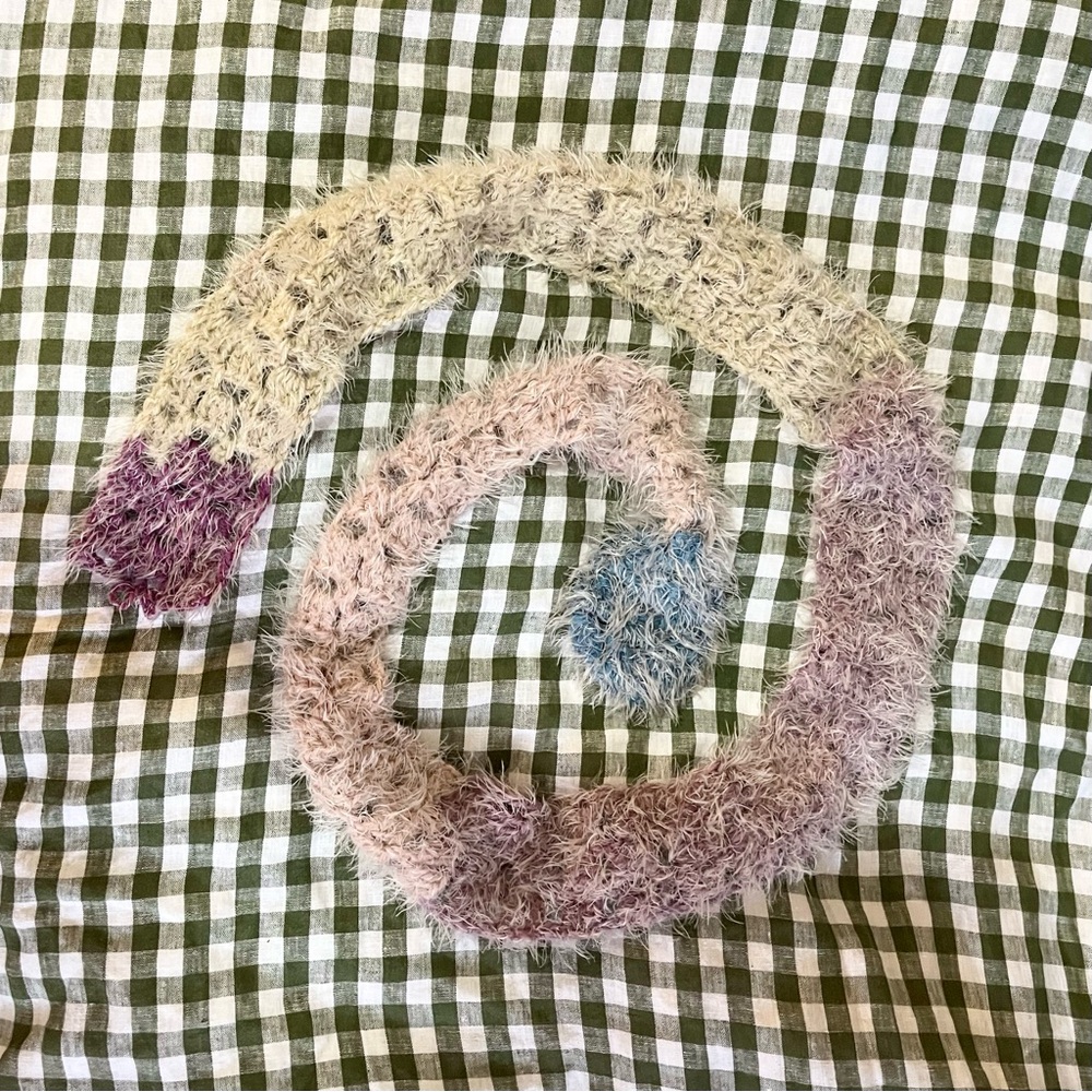 🍎 Vintage Mohair Skinny Scarf 🍎
